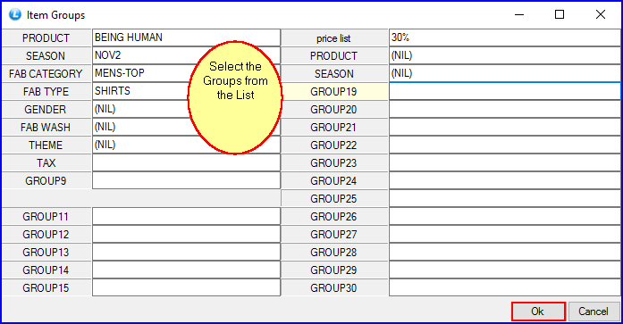 Setup Items Company Shade Size-2